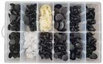 Assortment of trim mounting clips 340-piece
