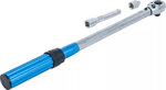 Torque Wrench Set with Adaptor + Extension Bar (1/2) 40 - 220 Nm 3 pcs