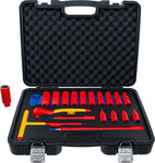 VDE Socket and Bit Socket Set (3/8) Drive 19 pcs
