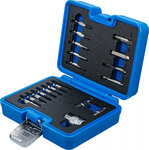 Screw Extractor Set for internal Hexagon 1.5 - 10 mm / T-Star (for Torx) T10 - T55 19 pcs