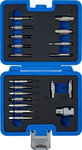 Screw Extractor Set for internal Hexagon 1.5 - 10 mm / T-Star (for Torx) T10 - T55 19 pcs