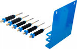 Pin Punch Set with Hand Protection 180 mm 3 - 8 mm 6 pcs