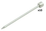 Rock pin 15cm aluminium x10 pieces