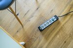 extension lead 4-way black light grey 1,8m H05VV-F 3G1,5