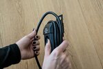 extension lead 6-way black 3m H05VV-F 3G1.5