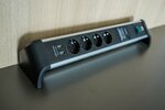 60.000A surge protection extentsion lead with USB charging function 4-way 1.8m H05VV-F 3G1.5
