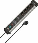 60.000A extension lead with surge protection 4-way 3m H05VV-F 3G1,5