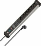 60.000A extension lead with surge protection 6-way 3m H05VV-F 3G1,5
