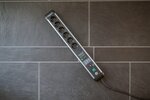 60.000A extension lead with surge protection 6-way 3m H05VV-F 3G1,5