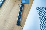 Technics extension lead 6-way 3m H05VV-F 3G1,5 3x 2-way switchable sockets