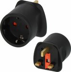 Travel Adapter earthed GB