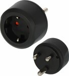 Travel Adapter earthed South Africa, India