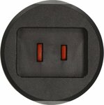Travel Adapter USA Euro with 2,5A fuse