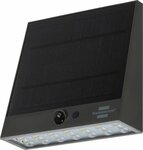Solar LED Wall Light with infrared motion detector SOL 1000 Plana, 1000lm, IP54