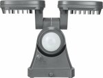 Battery LED Light LUFOS 420 with infrared motion detector IP44 2x240lm