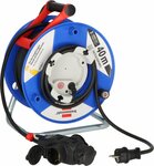 Garant G cable reel IP44 38+2m H07RN-F3G1.5 with 3-fold rubber coupling