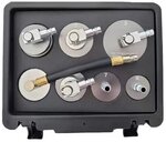 Brake fluid reservoir adaptor set 7-piece