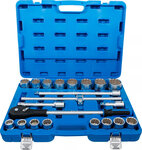 Socket Set 20 mm (3/4) Inch sizes 21 pcs