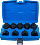 Impact Bit Socket Set | 20 mm (3/4) drive | internal Hexagon, internal spline (for XZN) | 9 pcs.
