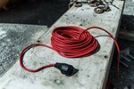 Extension cable for building site IP44 25m H07RN-F 3G1.5 red