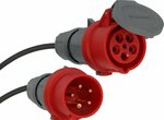 extension cable IP44 10m black H07RN-F 5G2,5 5-pin 400V 16A