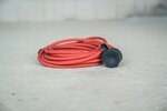 Extension cable for building site IP44 10m H07RN-F 3G1.5 red