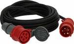 extension cable IP44 with phase inverter 10m black H07RN-F 5G2,5 CEE 400V 16A