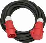 extension cable IP 44 25m black H07RN-F 5G6.0 5-pin