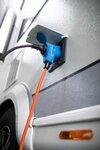 CEE Extension Cable IP44 For Camping Maritim 1.5m orange H07RN-F 3G2.5 CEE plug, angle coupling 230V 16A