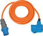 CEE Extension Cable IP44 For Camping Maritim IP44 10m orange H07RN-F 3G2.5 CEE plug, angled coupling 230V 16A
