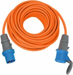 CEE Extension Cable IP44 for Camping Maritim 25m H07RN-F 3G2.5 orange CEE 230V 16A plug and socket