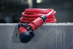 Extension Cable VQ 1100 IP44, 10m red H07BQ-F 3G1,5
