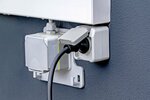 Portable EV charger type 2 protective contact 2.3KW with 8m cable