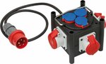 Compact Power DistributorBSV 3 LS E 16 2 IP44 1m H07RN-F 5G1.5 3xCEE400V + 3x230V