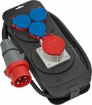 Energy Station CEE 1 IP44 plug 400V 16A sockets 1x CEE 400V 16A+3x 230V 16A