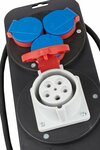 Energy Station CEE 1 IP44 plug 400V 16A sockets 1x CEE 400V 16A+3x 230V 16A