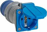 CEE-Adapter 230V 16A IP44 for earthed socket system