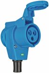 CEE socket 230V 16A IP44 - 1x 230V 16A, 1x 230V CEE 16A 3-pin