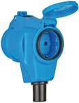 CEE socket 230V 16A IP44 - 1x 230V 16A, 1x 230V CEE 16A 3-pin
