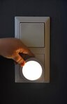 LED night light NL 01 QD white with twilight sensor