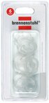 Wall socket cover with touch protection, content 6 units