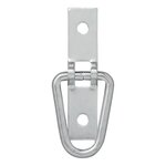 Cargo lashing D-ring 2 parts 72 x 16 mm