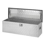 Trailer tool box aluminium 1240 x 400 x H380 mm