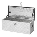 Trailer tool box aluminium 760 x 320 x H270 mm
