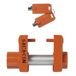 Caravan hitch lock Saracen suitable for Winterhoff SCM