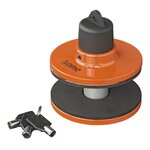 Hitch lock for trailer eyelet Saracen
