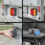 Trailer lights LED with magnets wireless (Bluetooth) 13-pole