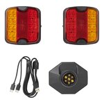 Trailer lights LED with magnets wireless (Bluetooth) 7-pole