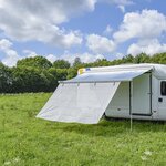 Sun protection front for roof and wall awnings 380 x 200 cm