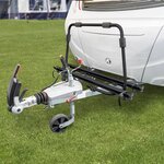 Drawbar bicycle carrier black